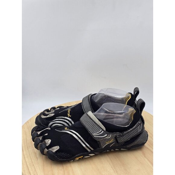 Vibram Fivefingers Mens  EVO Black Barefoot Running  Trail Shoes M3685 Size 9 - Picture 3 of 8